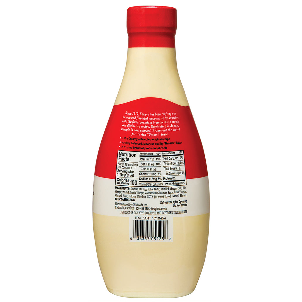 KEWPIE Mayonnaise, 20 fl. oz Product of USA   Available at ...